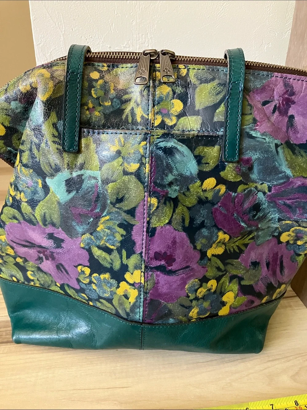 PATRICIA NASH LEATHER TOTE HANDBAG EXCELLENT CONDITION